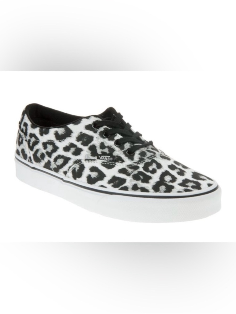 Vans Doheny Snow Leopard Black White Classic Sneakers Women’s Size 10 - Picture 10 of 11
